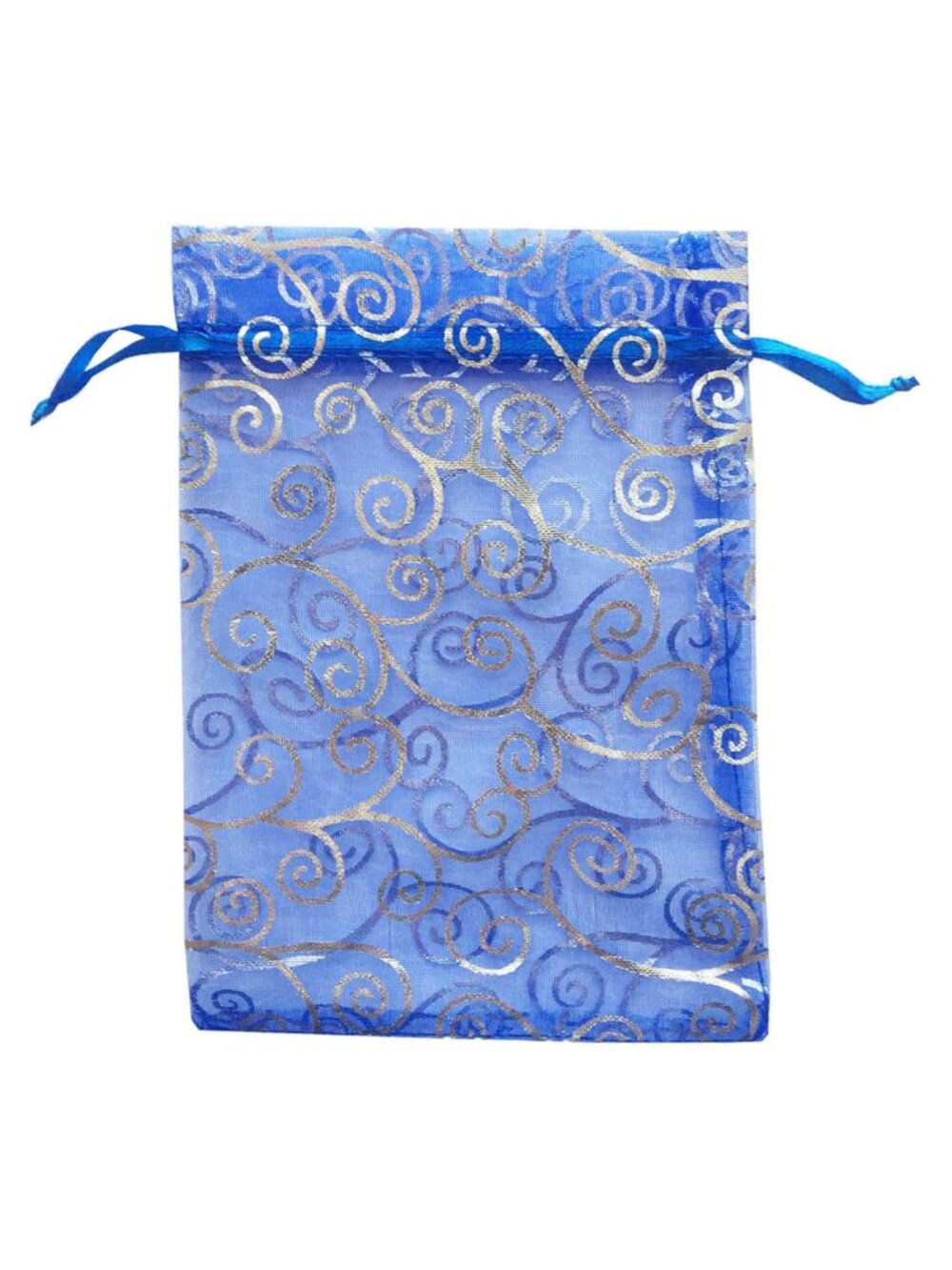 100pc Organza Gift Bags 5x7 Drawstring Pouches Party Favor